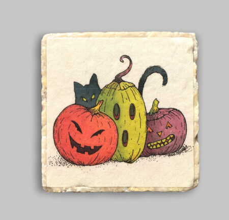 Halloween Pumpkins Tile